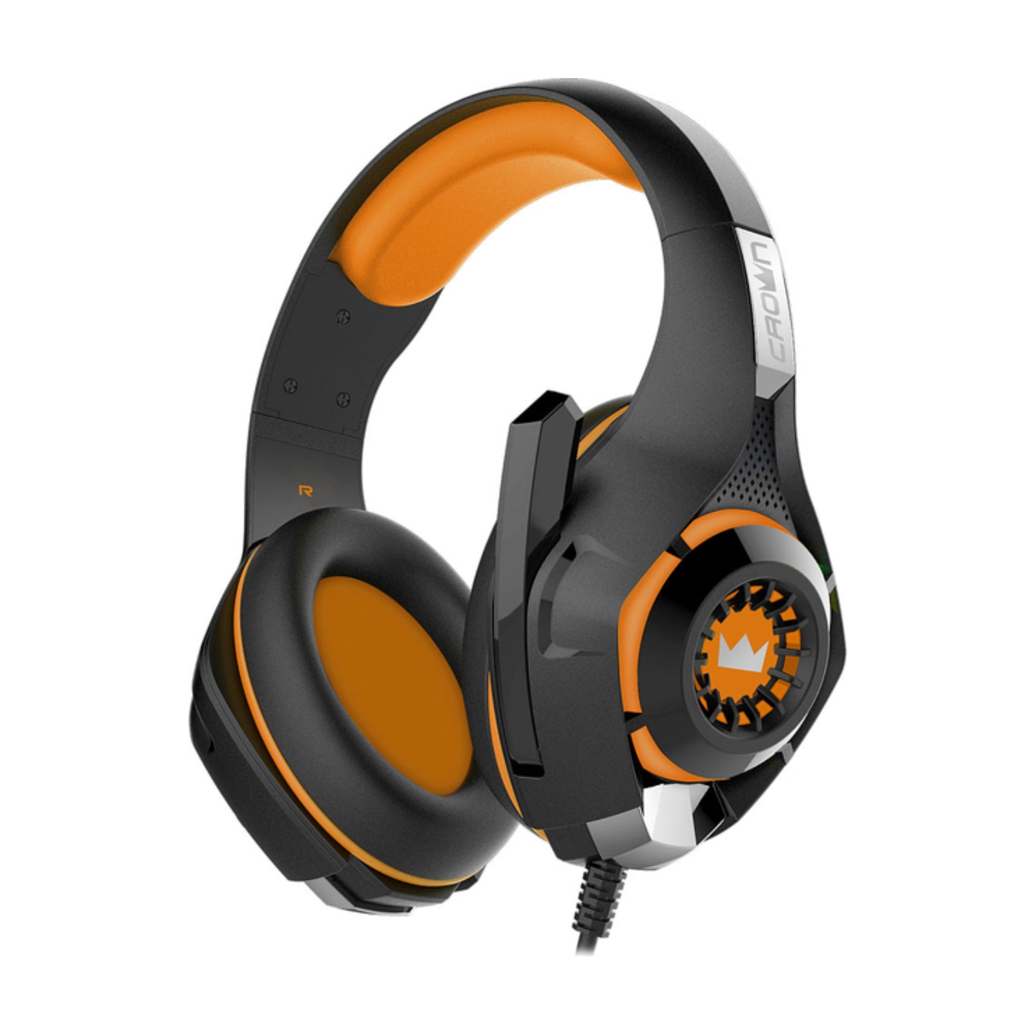 Crown CMGH-101T Gaming Headset (Orange)