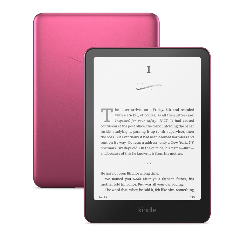 Kindle PaperWhite Signature Edition 12th Gen 32GB (Metallic Raspberry)