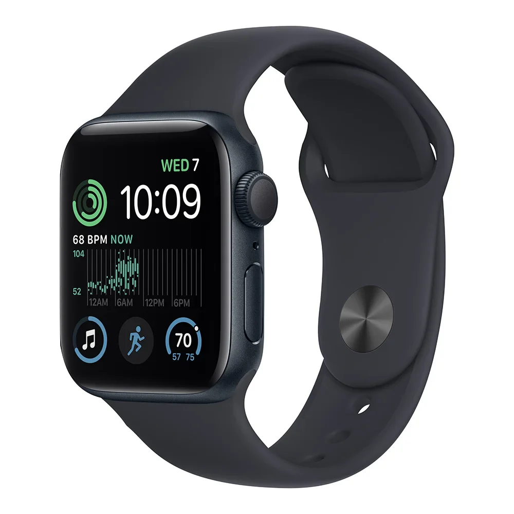 Apple Watch SE (2nd Gen) (Display Size: 40mm, Color: Black)