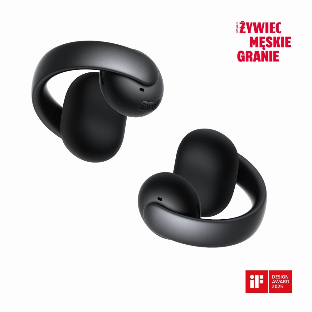 Soundcore AeroClip Open-Ear Earbuds (Midnight)