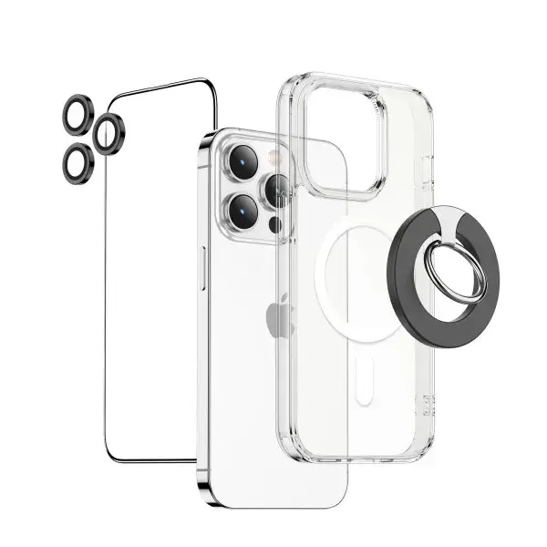 G.L 4IN1 PROTACTION PACK CLEAR IPHONE 16 PRO MAX