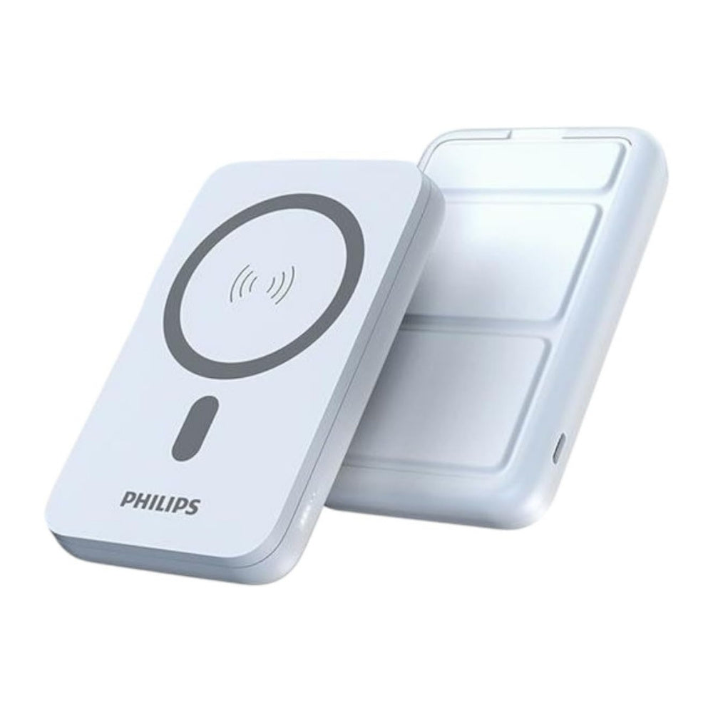 Philips MagSafe Power Bank with Stand 5000mAh (White)