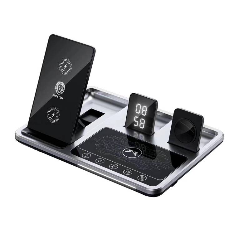 Green Lion 4 in 1 Wireless Charging Station 15W