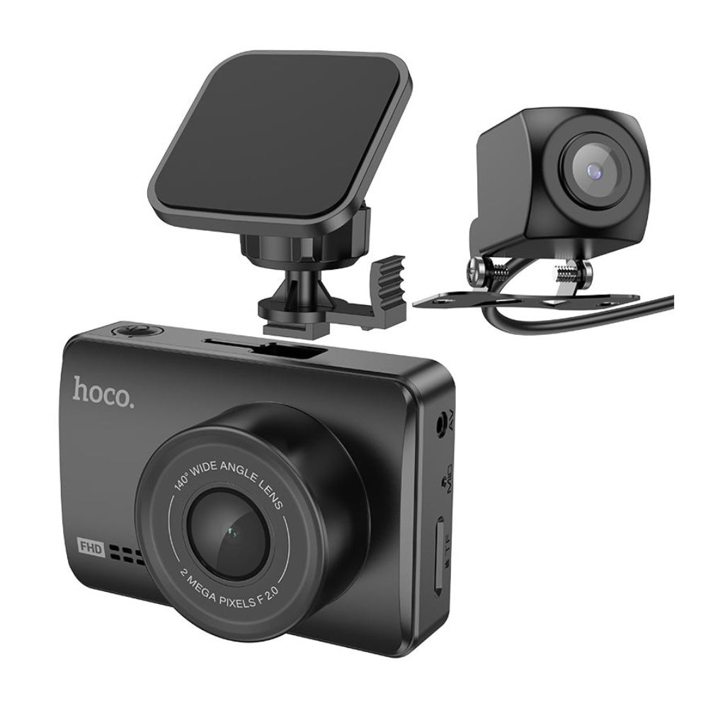 Hoco Dash Cam Dual Channel Driving Recorder DV3