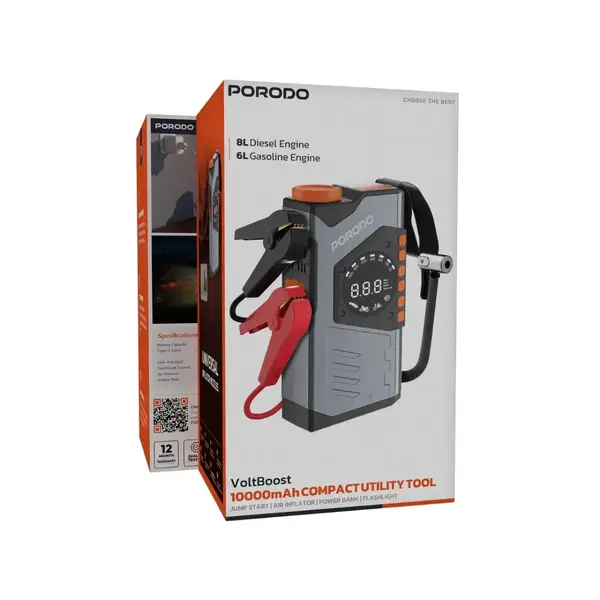 PORODO VOLTBOOST 10000mAh