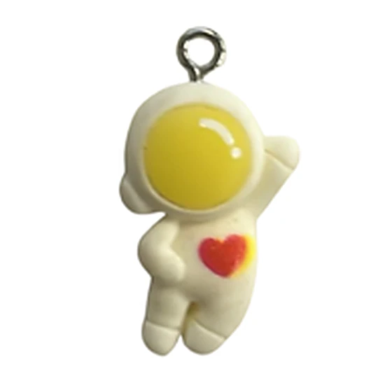 Polymer Clay Astronaut Pendant