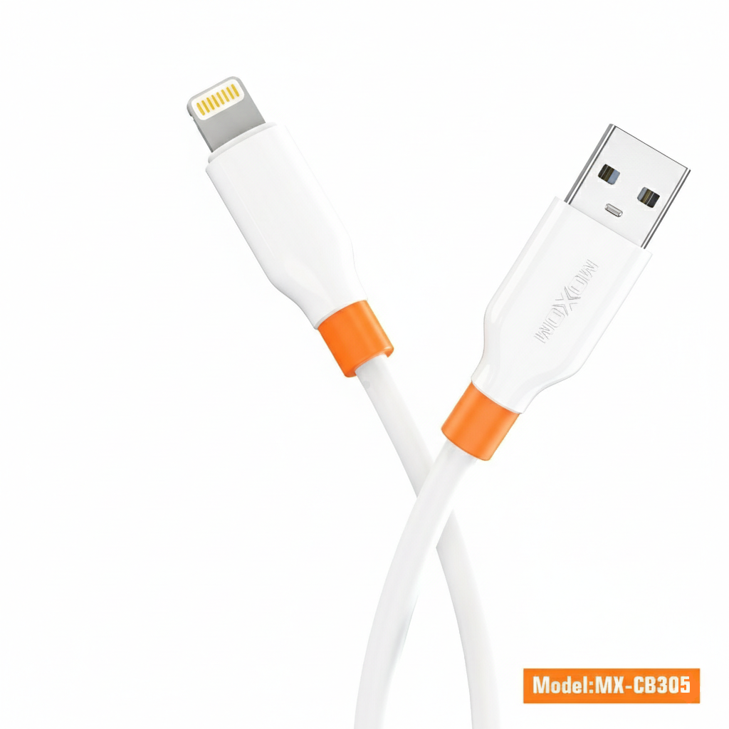 MOXOM 1M Fast Charging Data Cable (USB to Lightning)