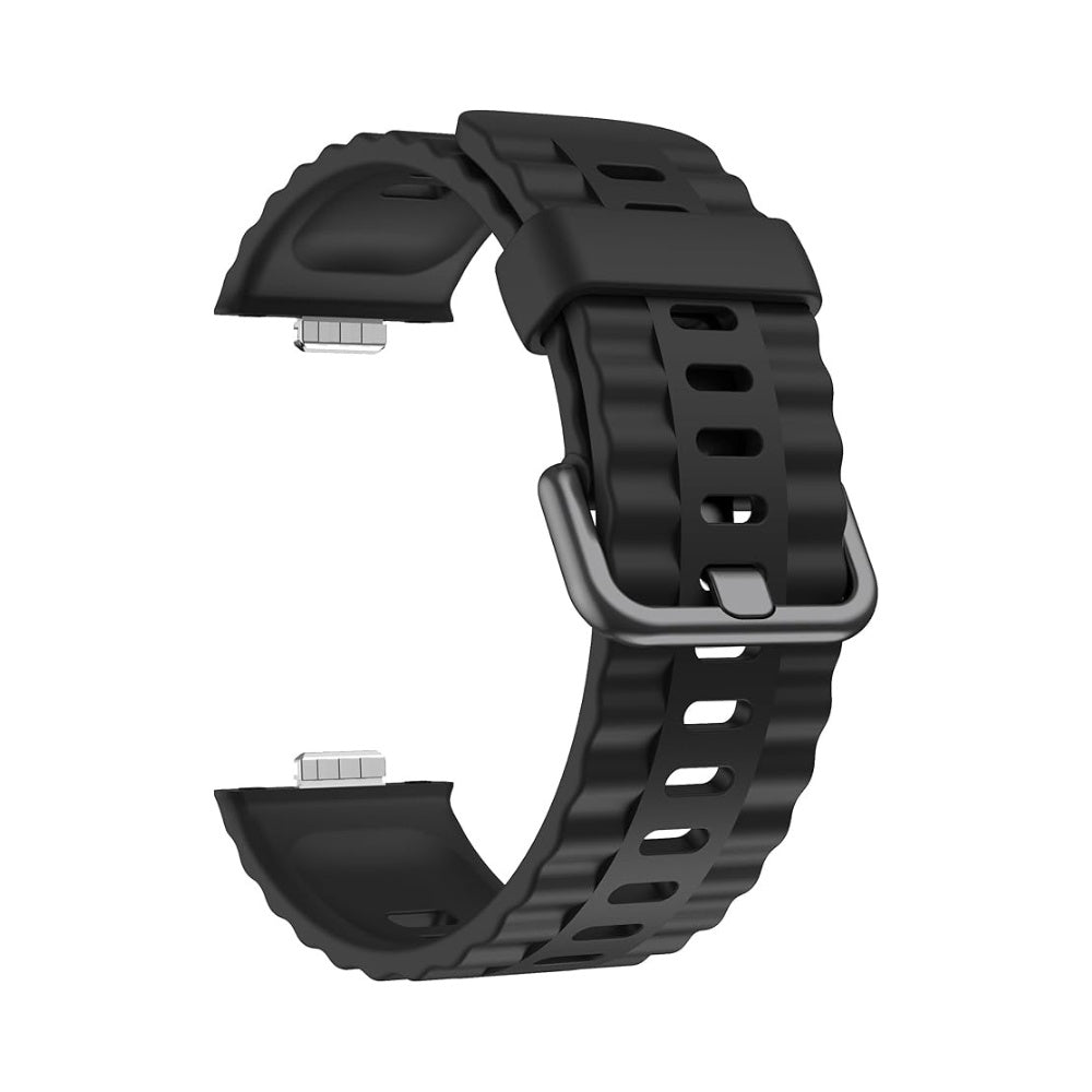 Silicone Band for Huawei Watch Fit 4 and Fit 4 Pro (Cyan)