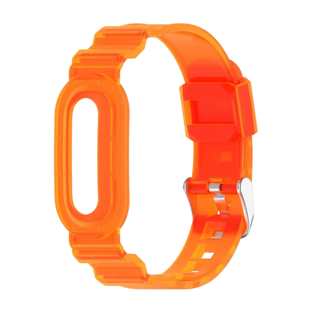 Google Fitbit Air Transparent Sport Band (Transparent Orange)