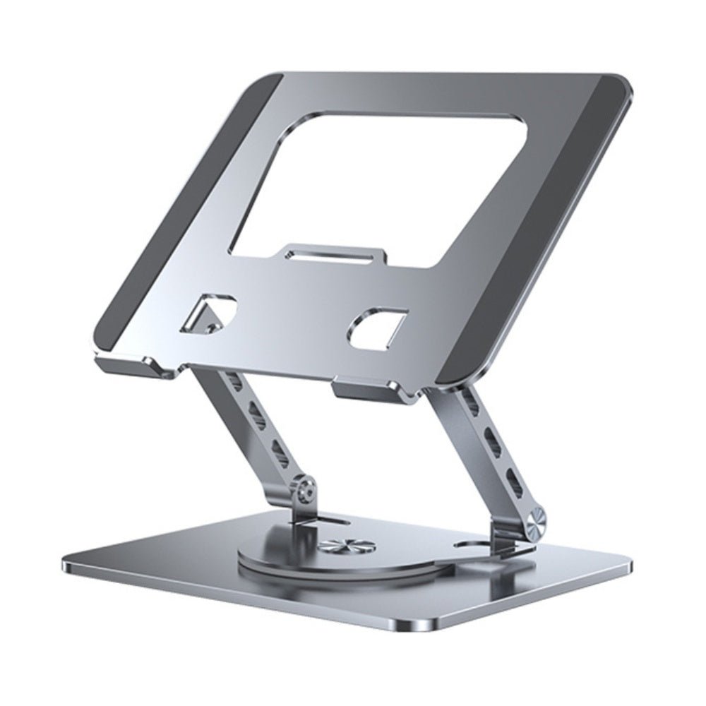 Coteci Laptop Folding Rotating Stand BS-007 (Silver)