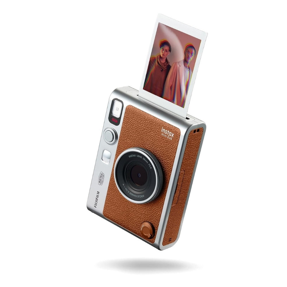 Fujifilm Instax Mini Evo Camera (Brown)