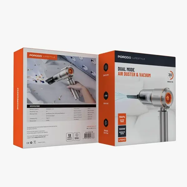 DUAL MODE AIR DUSTER VACCUM