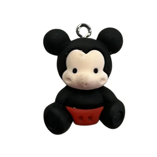 Polymer Clay Mouse Character Pendant