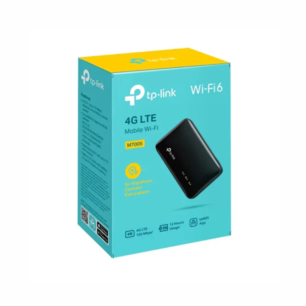 TP-LINK MODEM PORTABLE MOBILE ROUTER WIFI M7005 4G LTE
