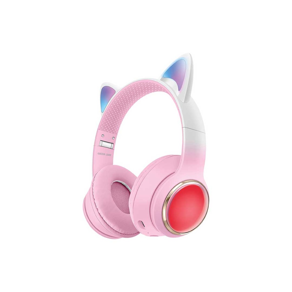 Green Lion GL-400 Kids Wireless Head Phone (Color: Pink)
