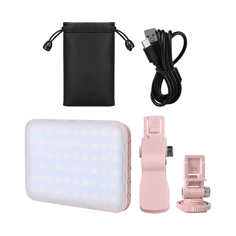 Coteci Tri-Color LED Fill Light (Pink)