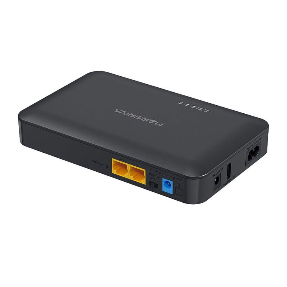 Marsriva Smart Mini DC UPS 18W 10000mAh KP2 (Black)