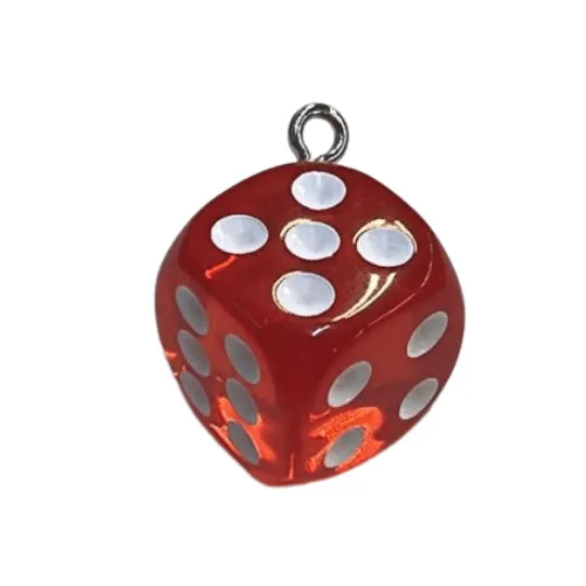 Acrylic Dice Pendant
