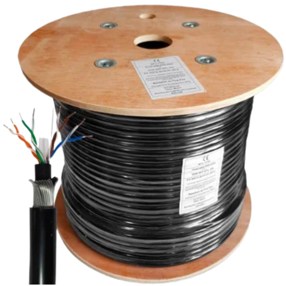 V-LINK UTP CABLE CAT6 300 METER OUTDOOR