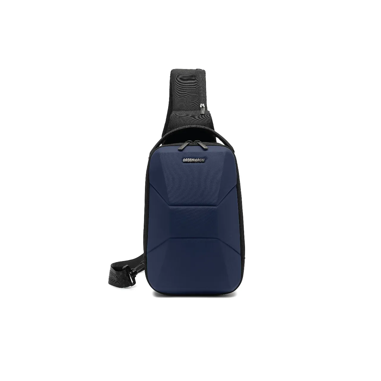 Green Lion Liverpool Crossbody Backpack (Color: Blue)
