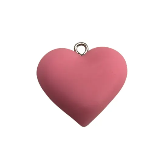 Polymer Clay heart Pendant