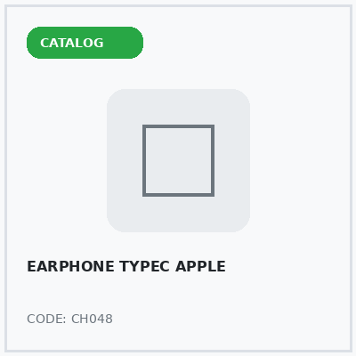 EARPHONE TYPEC APPLE