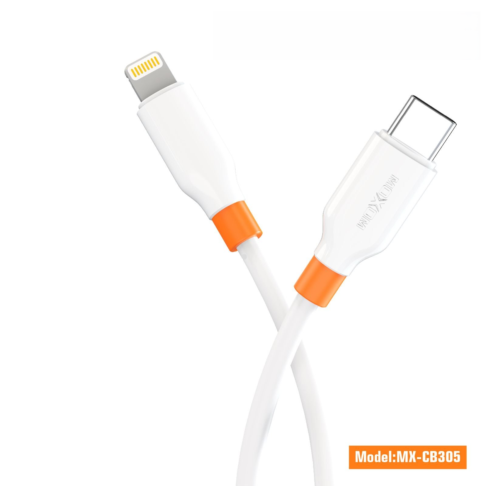 MOXOM 1M Fast Charging Data Cable (Type-C to Lightning)