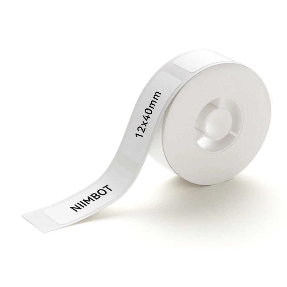 NIIMBOT White Label for Thermal Printer D11 D110 D101 (12 x 40mm)