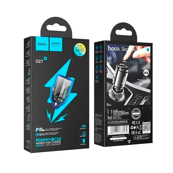 CAR CHARGER DUAL USB 2.4A