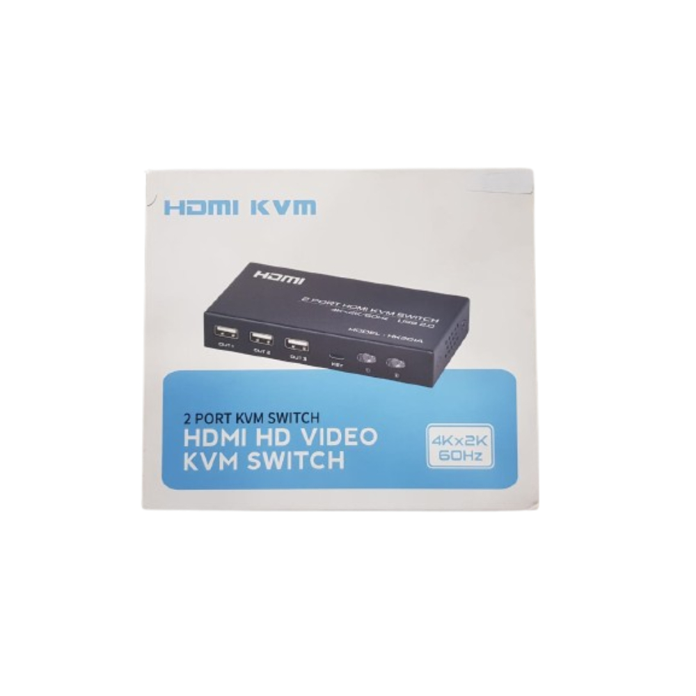 IWAYS KVM SWITCH 2 PORT HDMI – MT-201HL .
