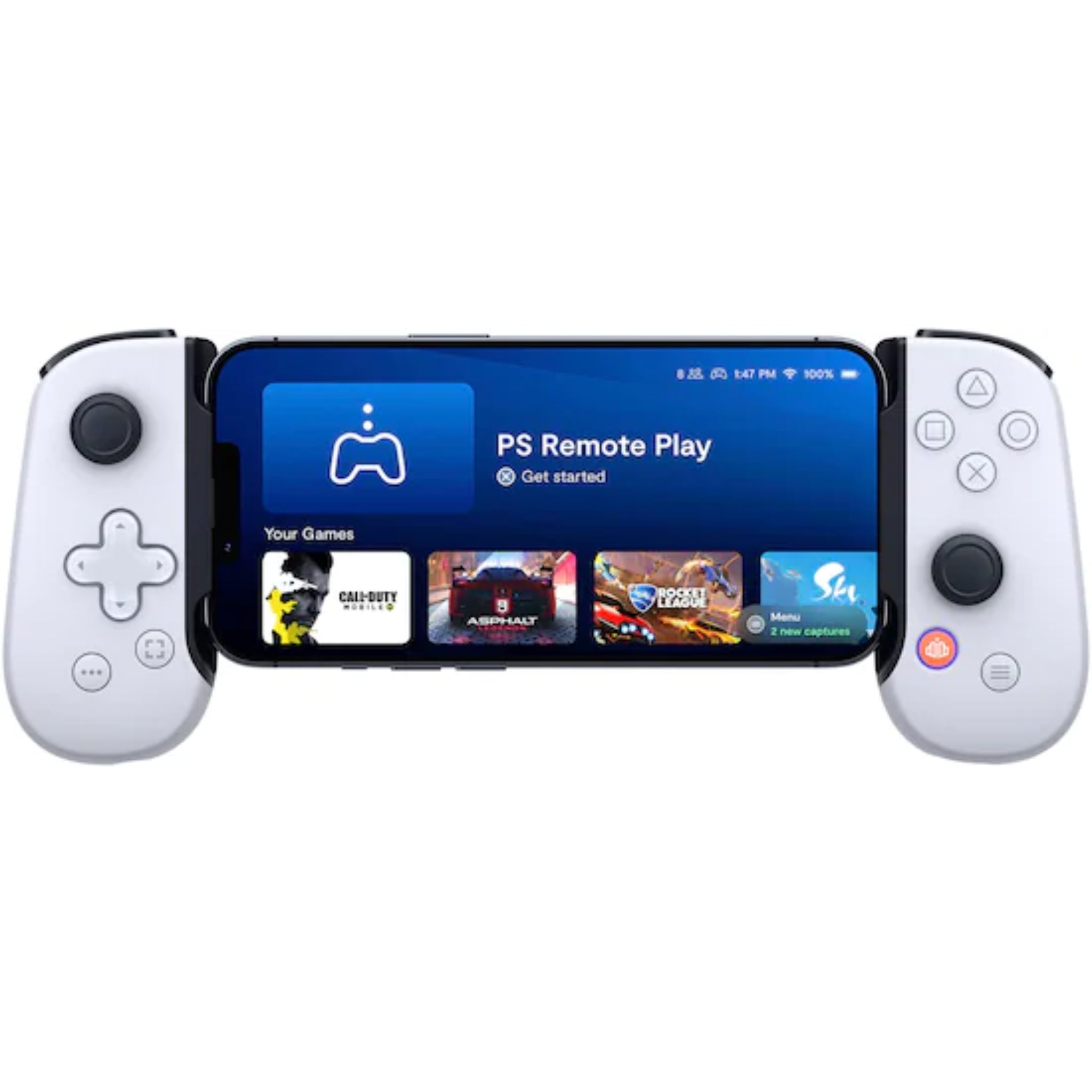 Backbone One Mobile Gaming Controller for iPhone - PlayStation Edition | Turn Your iPhone into a Gaming Console (Type-C)