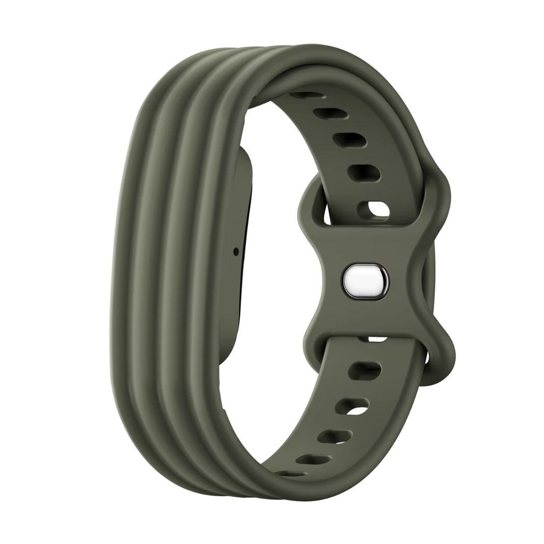 Google Fitbit Air Sport Silicone Band (Deep olive)