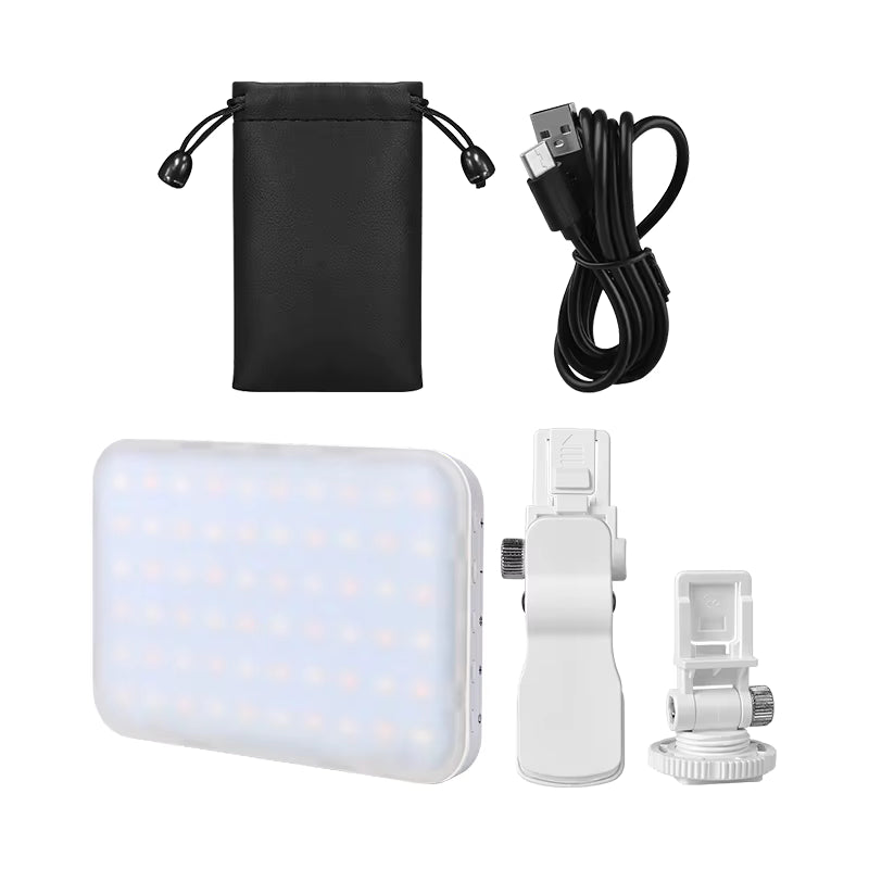 Coteci Tri-Color LED Fill Light (White)
