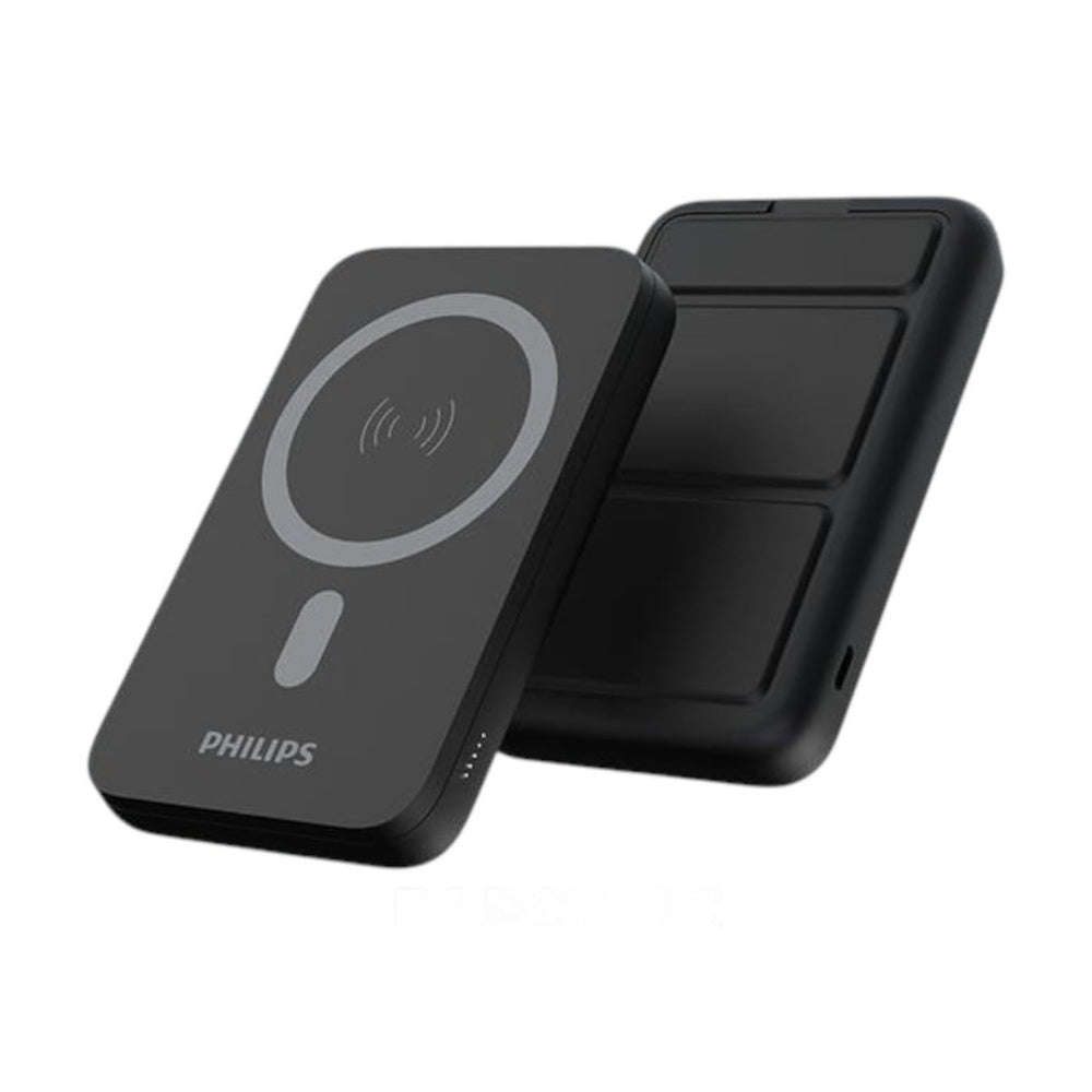 Philips MagSafe Power Bank with Stand 5000mAh (Black)