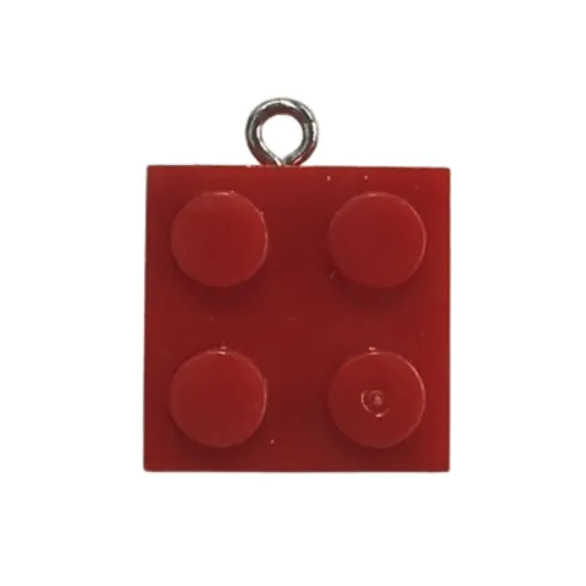 Plastic Lego Square Pendant