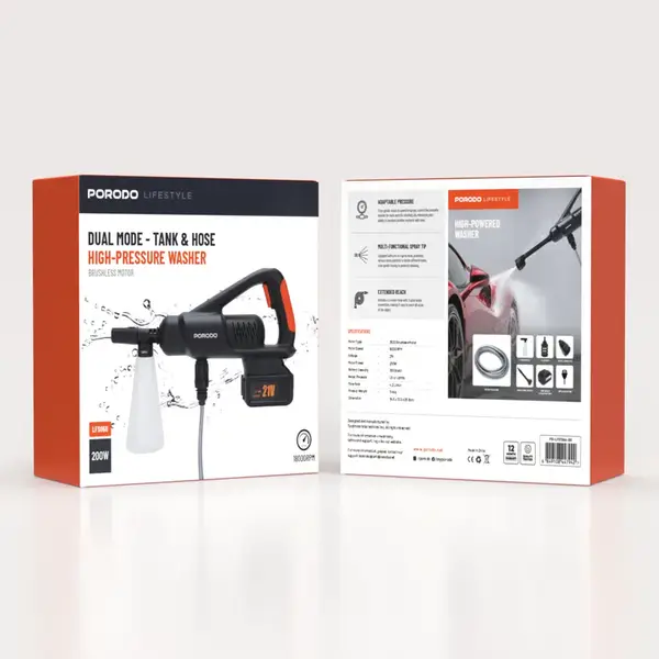 DUAL MODE HIGH PRESSURE WASHER