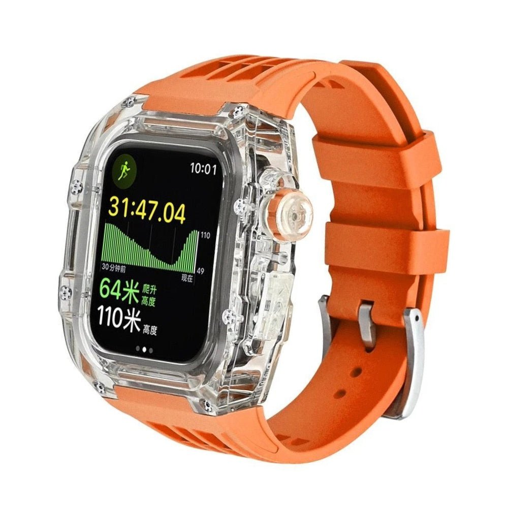 Coteci Mod Kit Case Strap for Apple Watch Ultra (Orange)