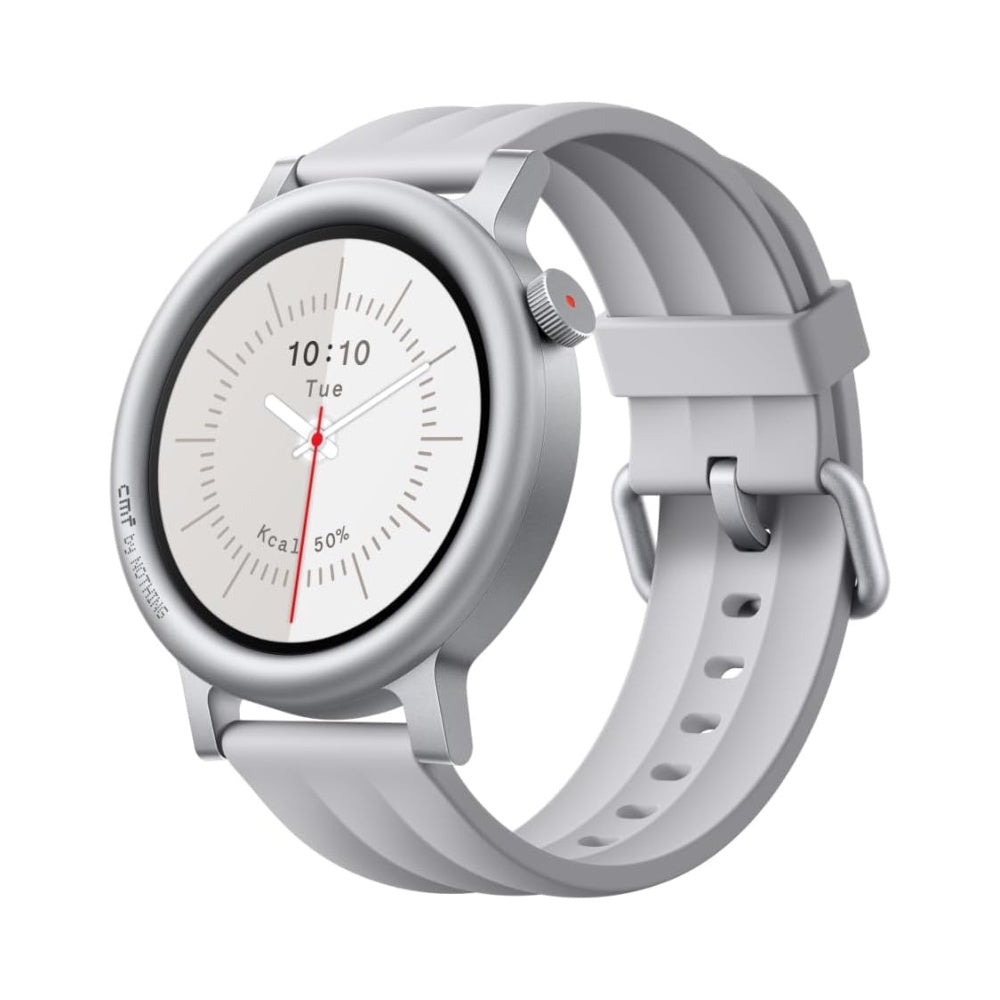 CMF Watch 3 Pro AMOLED Smartwatch (Light Gray)