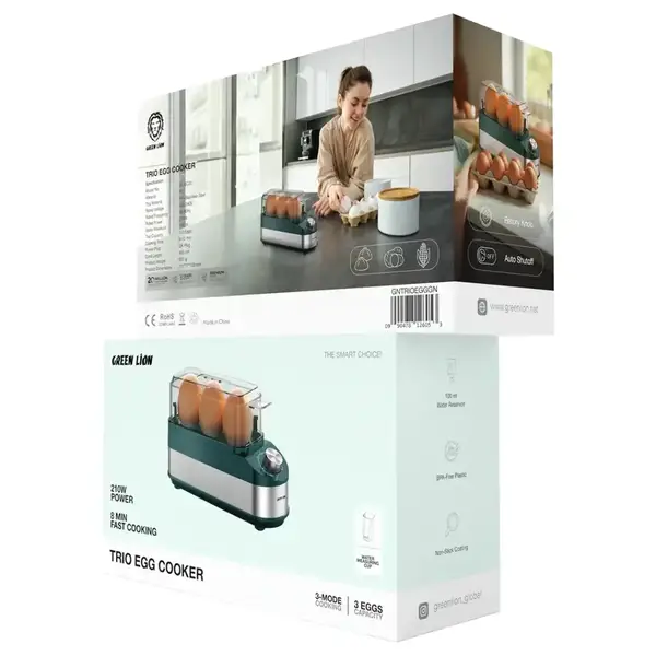 TRIO 3-IN-1 EGG COOKER