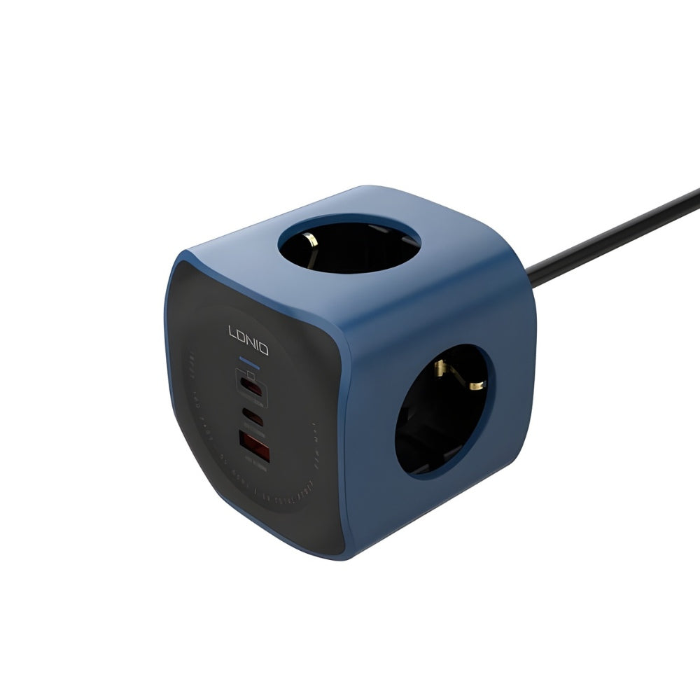 Ldnio 2500W Wall Socket 65W USB Charing Port