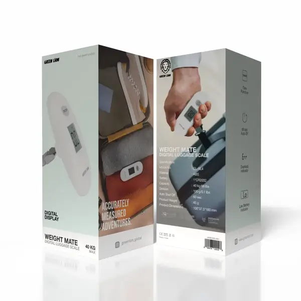 DIGITAL MATE LUGGAGE SCALE WHITE