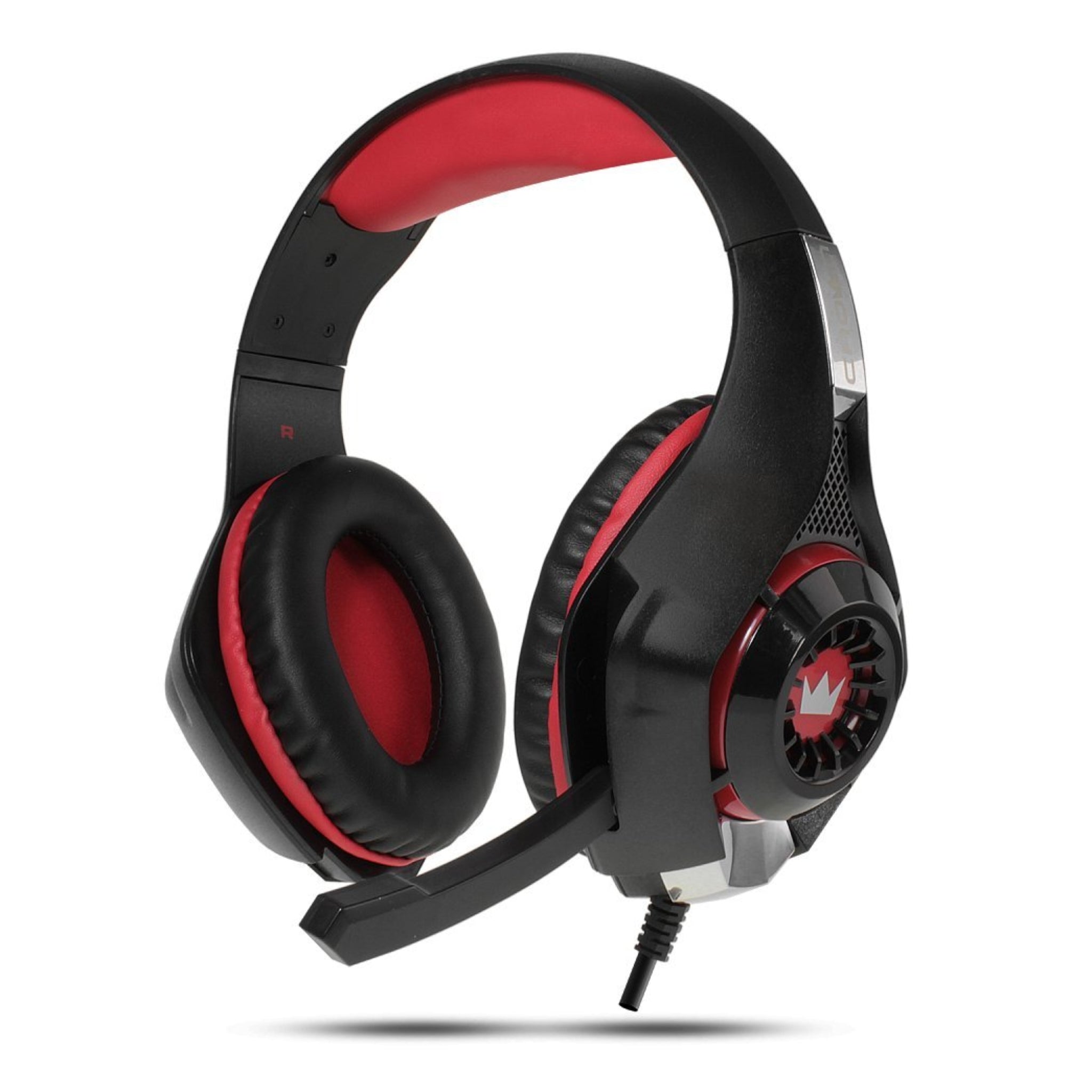 Crown CMGH-101T Gaming Headset (Red)