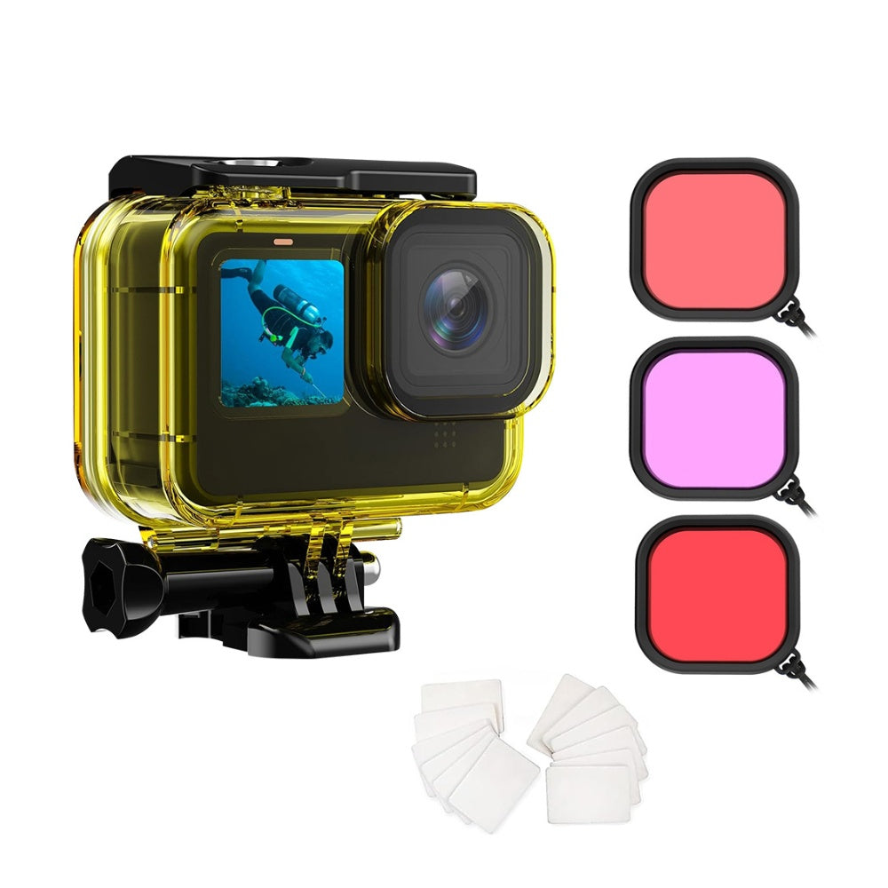 GoPro Waterproof Case with Filters (Yellow)